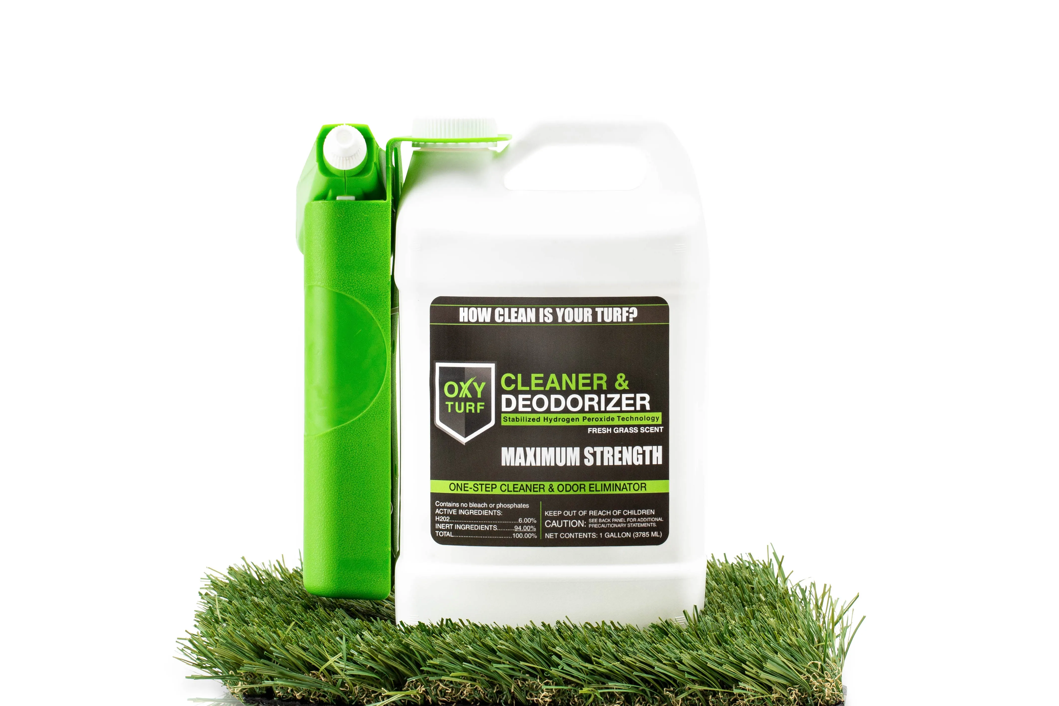 1-Gal Battery-Powered Sprayer OxyTurf Turf Cleaner-Deodorizer and Pet Odor Eliminator