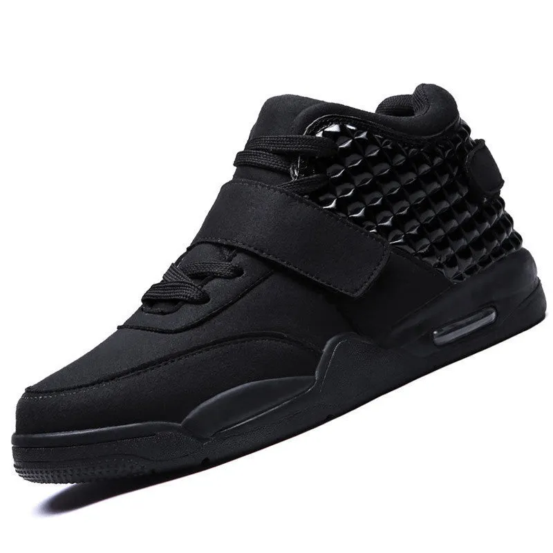 10 Colours Men Casual Shoes Fashions Men Shoes Luxury Brand Black High Top Flats Shoes For Men Boots
