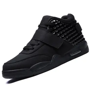 10 Colours Men Casual Shoes Fashions Men Shoes Luxury Brand Black High Top Flats Shoes For Men Boots