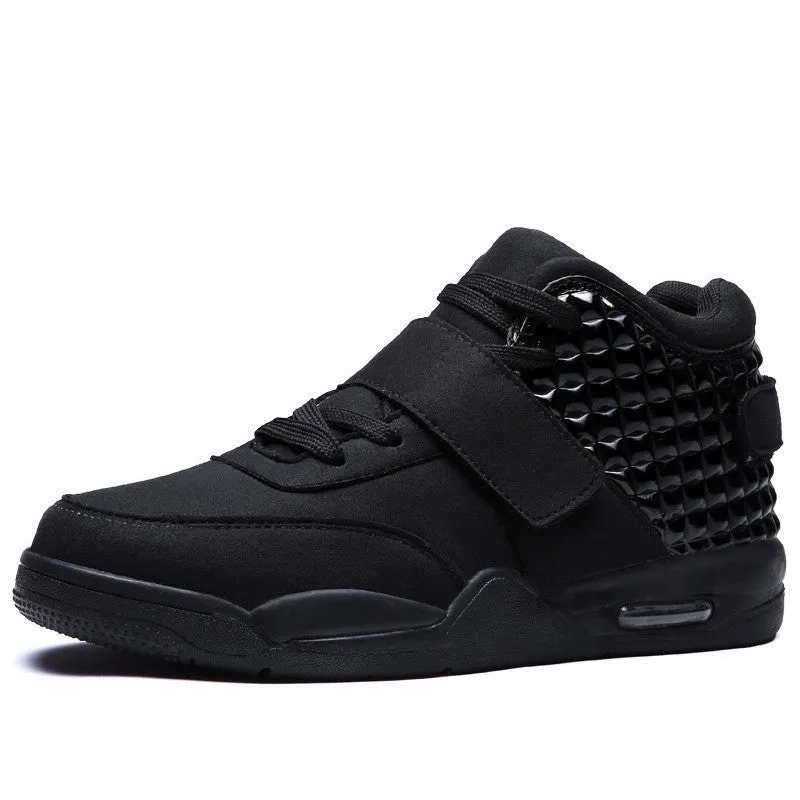 10 Colours Men Casual Shoes Fashions Men Shoes Luxury Brand Black High Top Flats Shoes For Men Boots