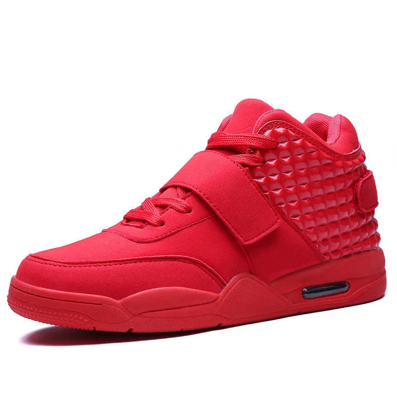 10 Colours Men Casual Shoes Fashions Men Shoes Luxury Brand Black High Top Flats Shoes For Men Boots