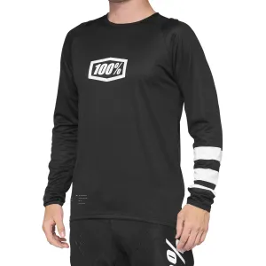 100% R-core Jersey Black/white