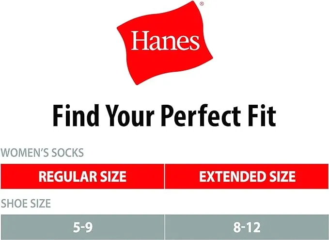12-Pack Hanes Xtemp No Show Socks - Assorted Colors
