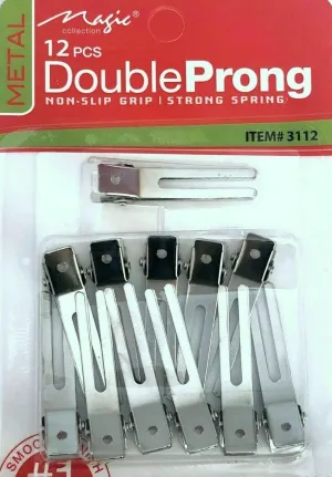 12 pcs Double Prong Clips