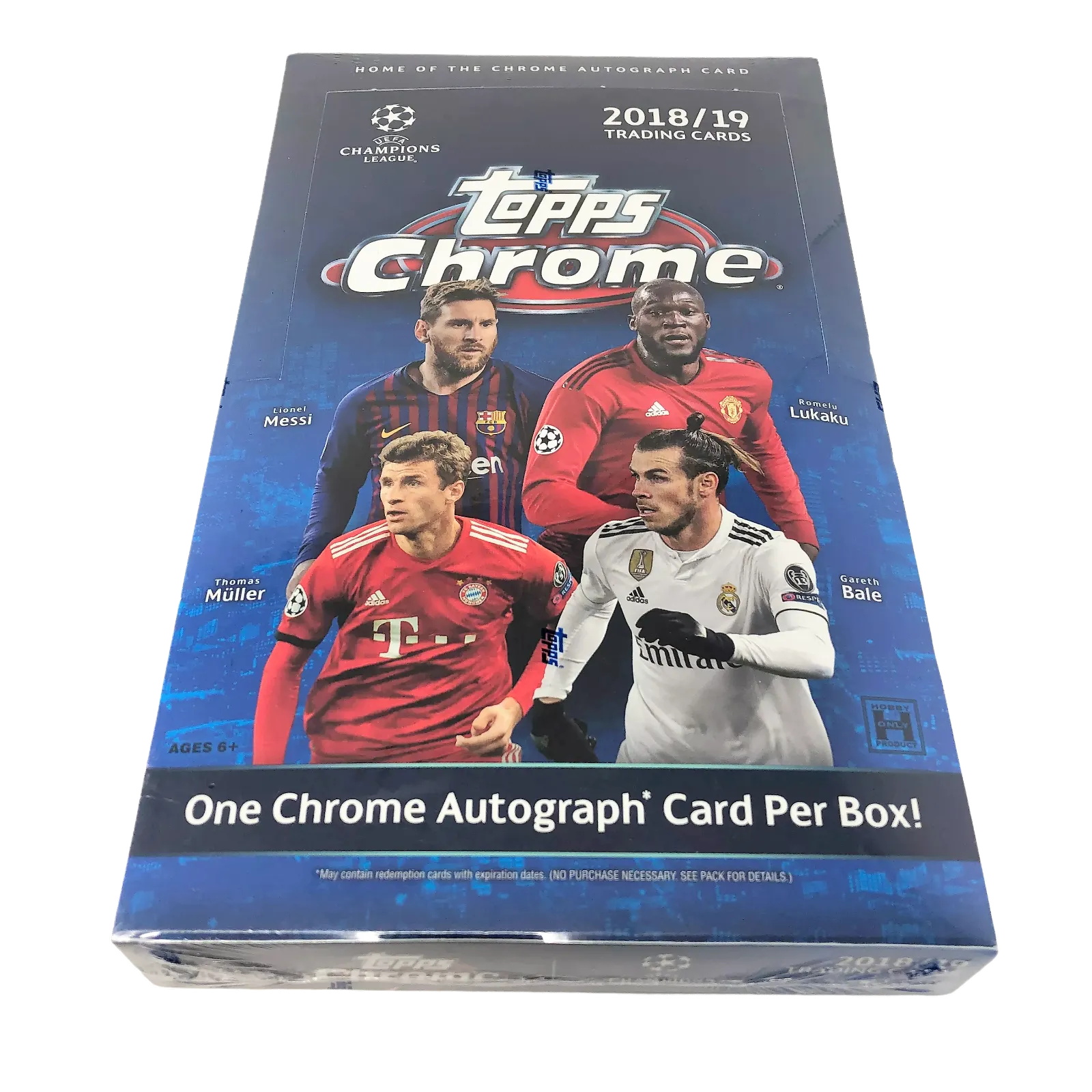 2018-19 Topps Chrome UEFA Champions League Factory Sealed Hobby Box Mbappe RC?