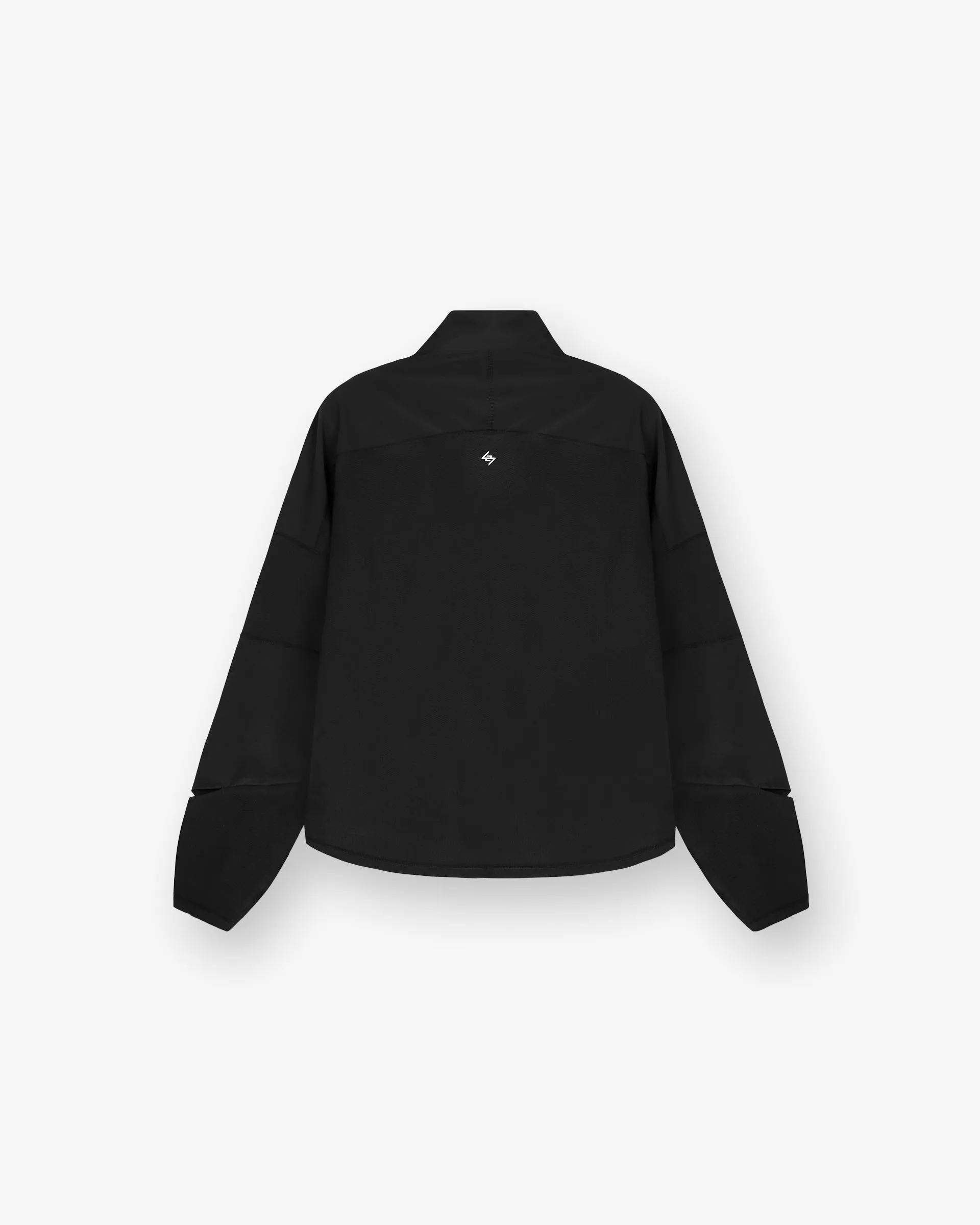 247 Run Quarter Zip - Jet Black