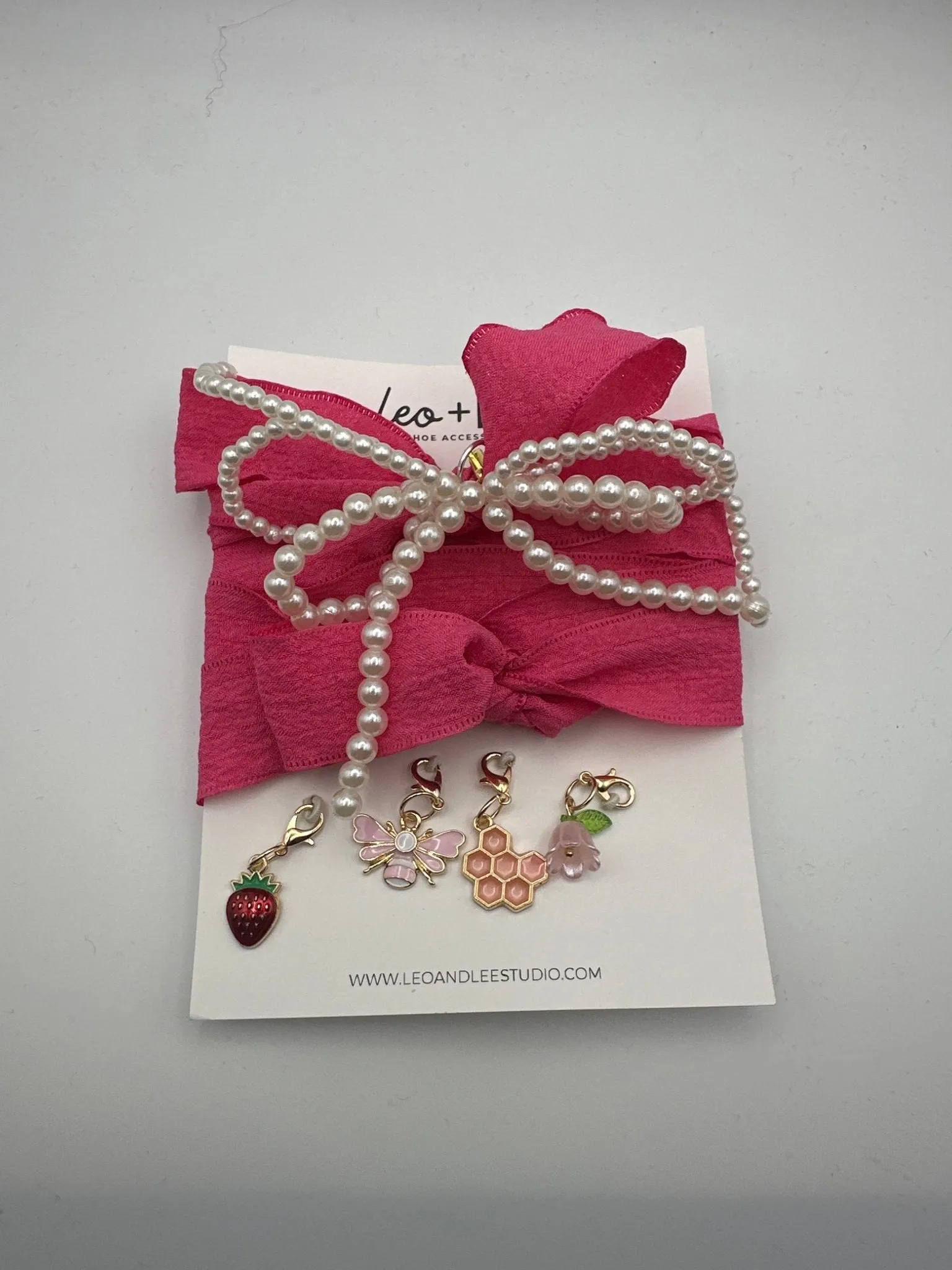 4 Pack Shoe Charm Set