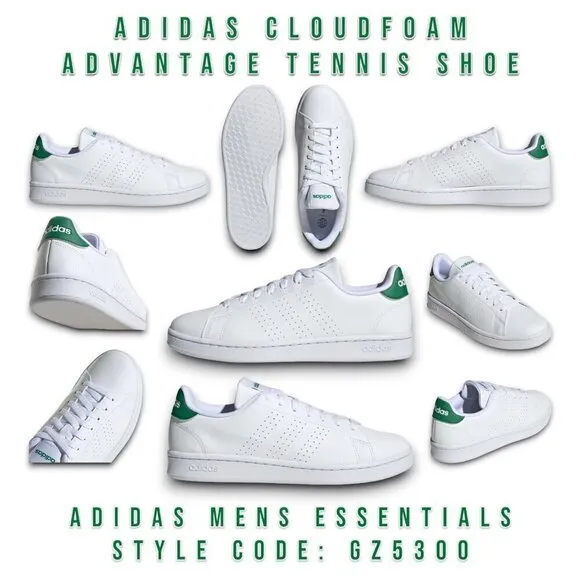 Adidas Cloudfoam Advantage Tennis Shoe Sneakers GZ5300 Mens Essentials Size 11.5