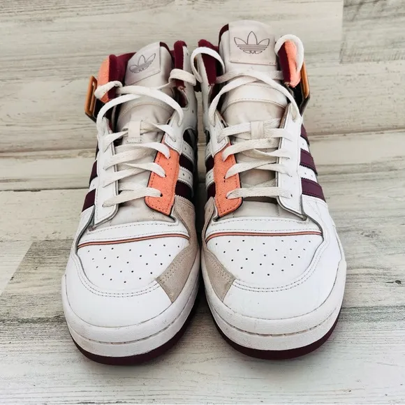 adidas Men’s Forum Exhibit Mid Basketball Shoes Size 11.5 Lace Up