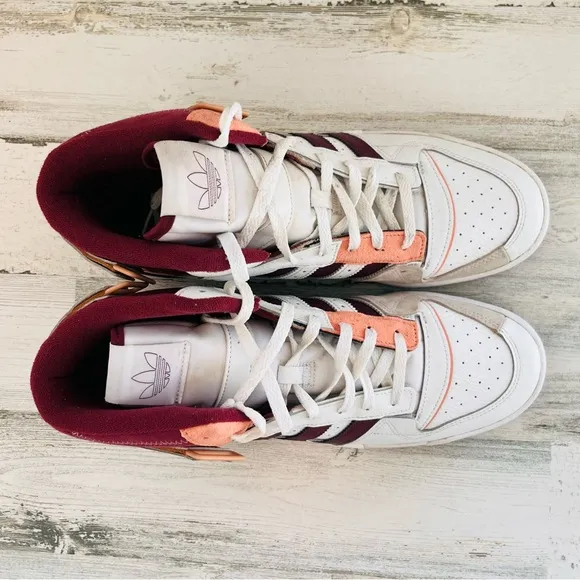 adidas Men’s Forum Exhibit Mid Basketball Shoes Size 11.5 Lace Up