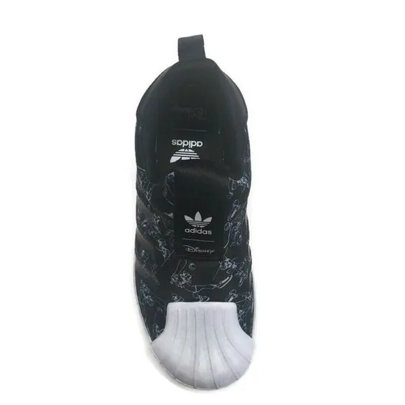 adidas Originals Kids Sz 13.5 Superstar 360 C Slip On Shoes Disney GOOFY FW8040