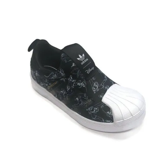 adidas Originals Kids Sz 13.5 Superstar 360 C Slip On Shoes Disney GOOFY FW8040