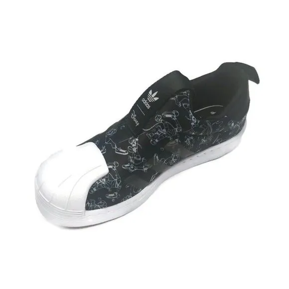 adidas Originals Kids Sz 13.5 Superstar 360 C Slip On Shoes Disney GOOFY FW8040
