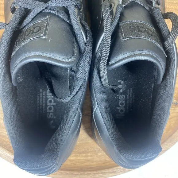 Adidas Stan Smith Triple Black Mens Size 13 Black Low Top Shoes