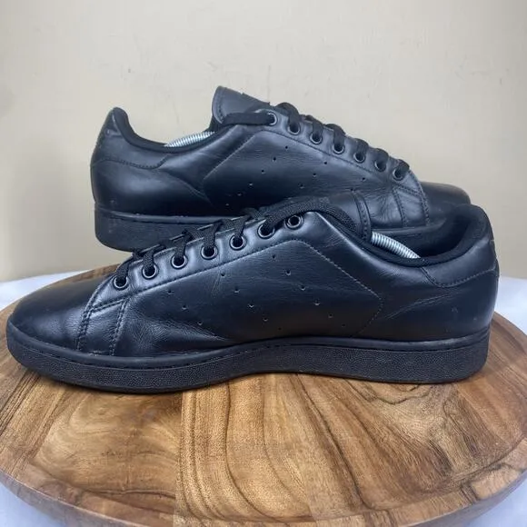 Adidas Stan Smith Triple Black Mens Size 13 Black Low Top Shoes