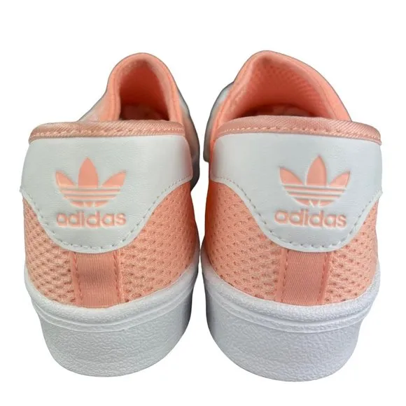 Adidas Superstar SMR 360 C Glow Pink White Slip On Shoes EG7886 Youth Size 2.5