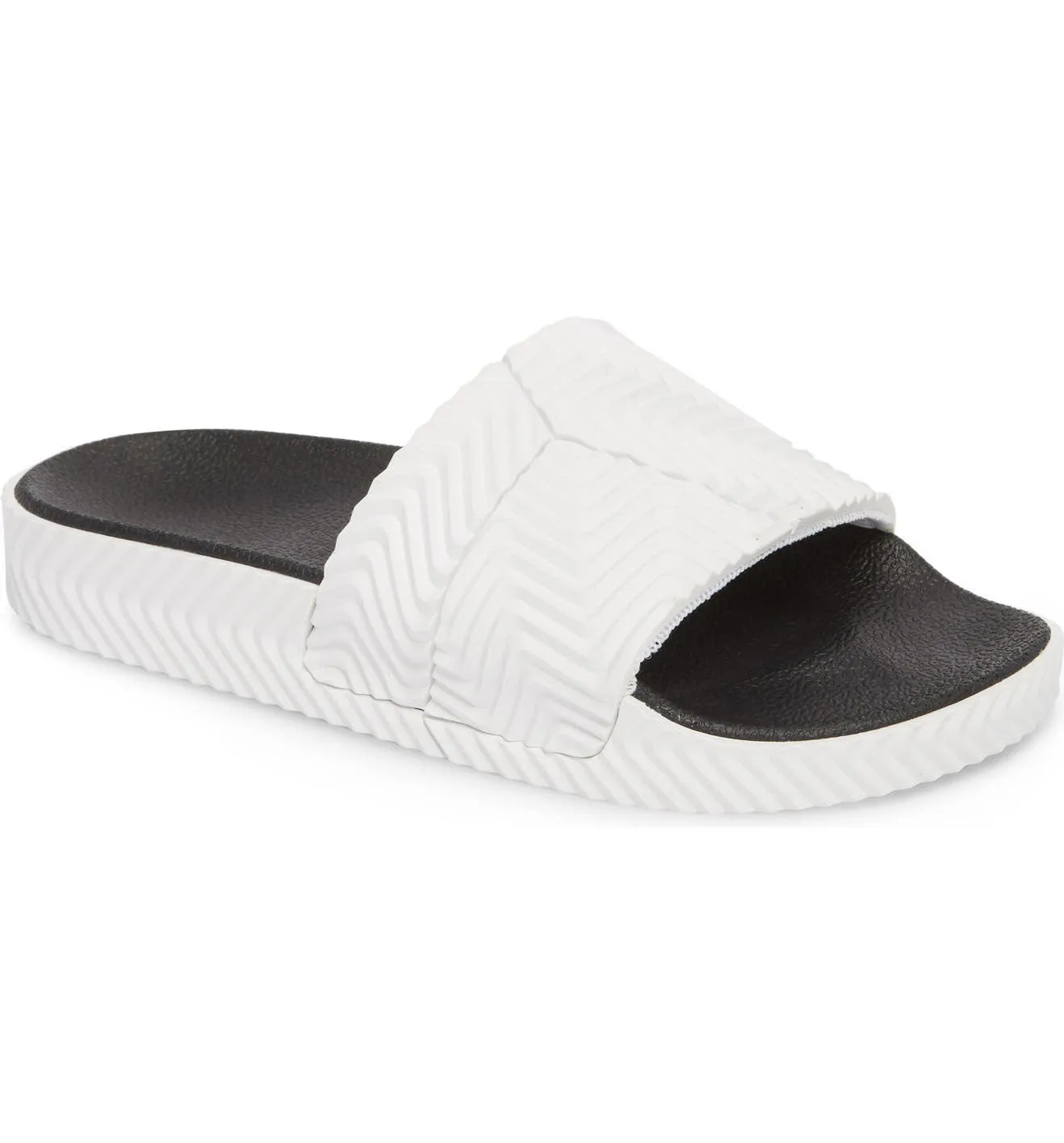 ADIDAS X ALEXANDER WANG Unisex Adilette Slides, Footwear White