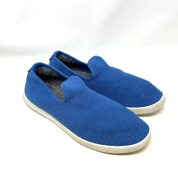 Allbirds Men's Tree Loungers Slip-on Sneakers Kauri Marine Blue Size 11
