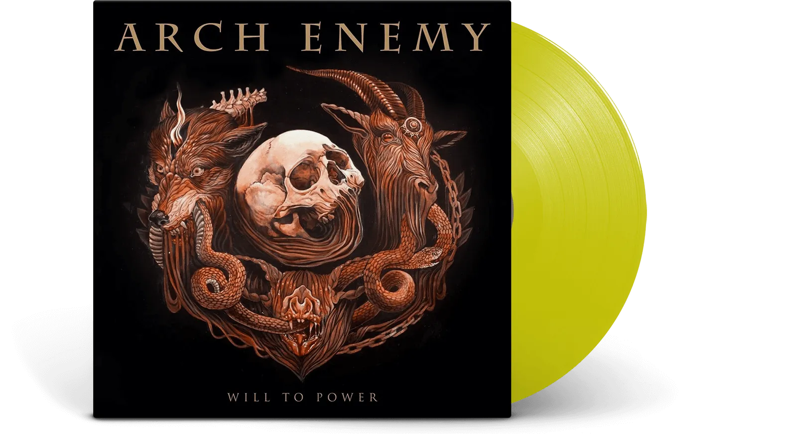 Arch Enemy : Will To Power (2023 Yellow Vinyl Reissue)