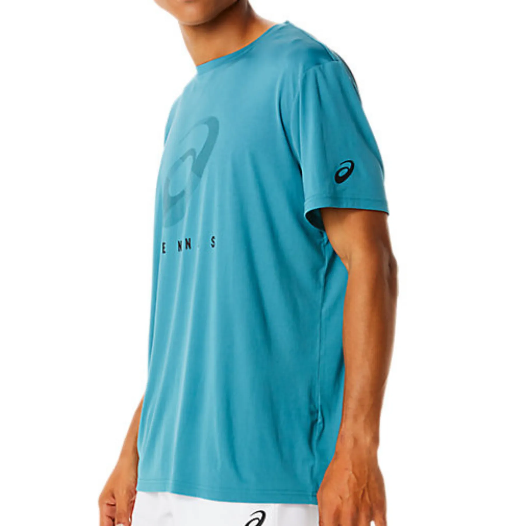 Asics Court Men Spiral Tee - Misty Pine