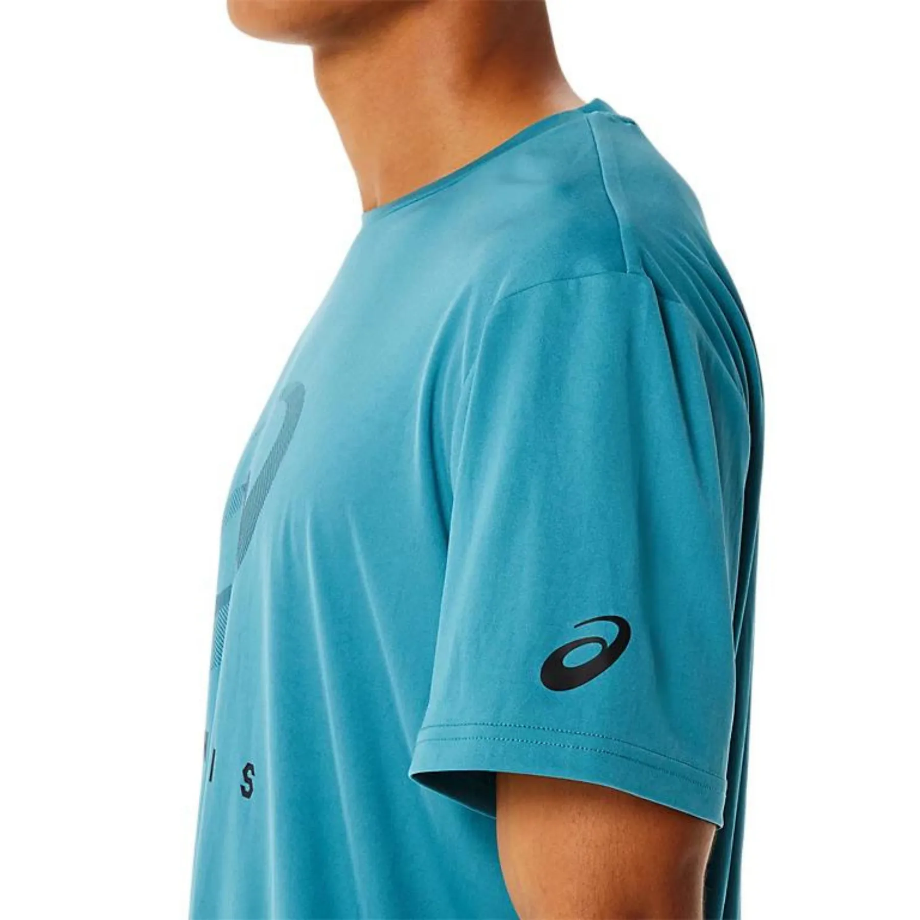 Asics Court Men Spiral Tee - Misty Pine