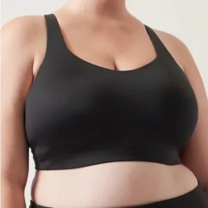 Athleta Advance Sports Bra Black Size 42F