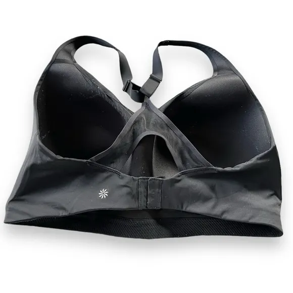 Athleta Advance Sports Bra Black Size 42F