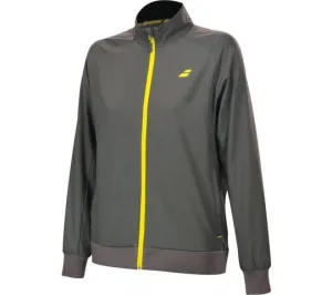 Babolat Core Club Jacket Girl's (Grey/Yellow)