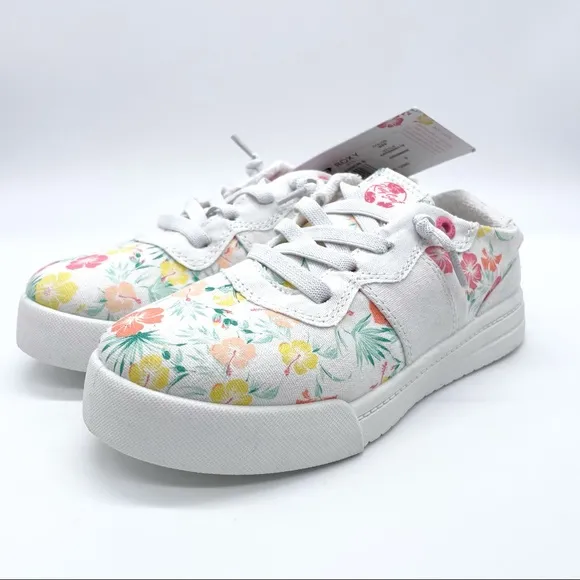 Barbie x ROXY Girls Floral Cannon Sneakers