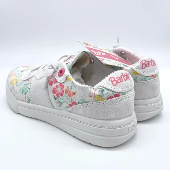 Barbie x ROXY Girls Floral Cannon Sneakers
