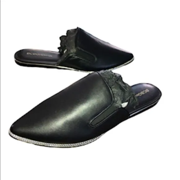 BCBGeneration Lanni Leather Loafer Mule