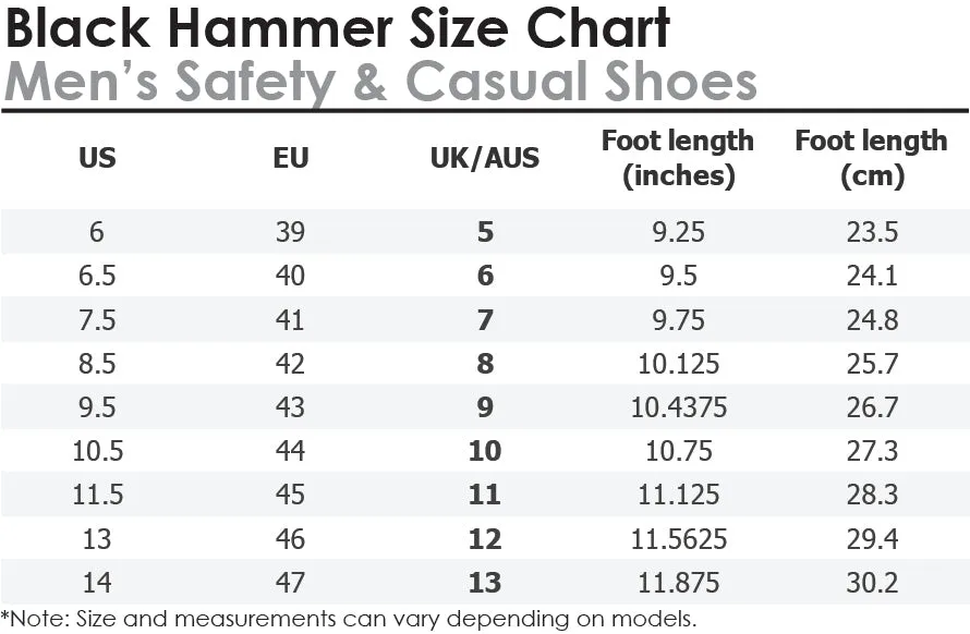 Black Hammer Safesole Premium Performance Insole BH2012