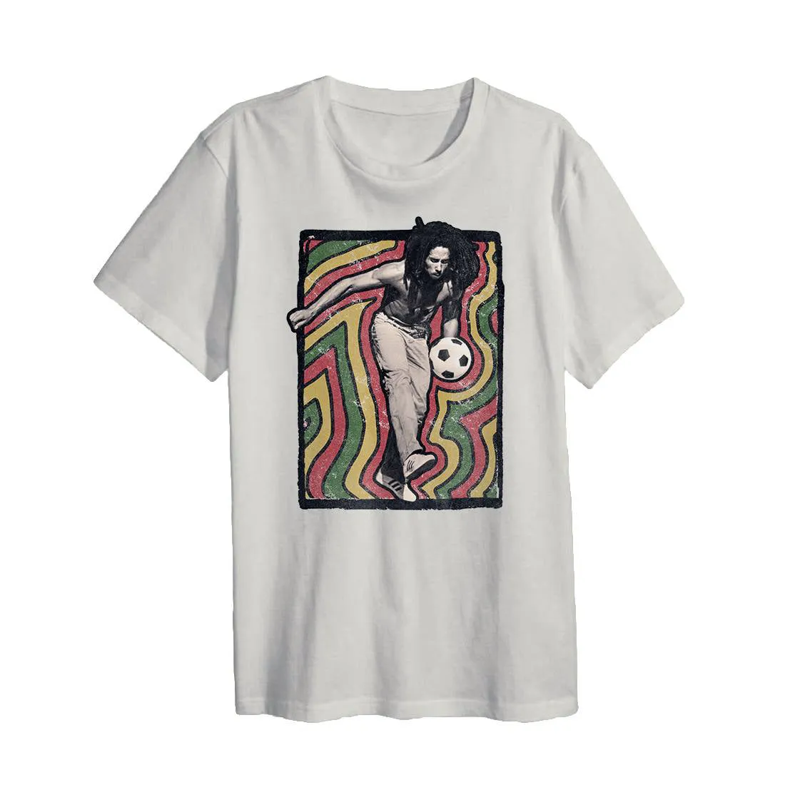 Bob Marley Soccer Vibrations T-shirt