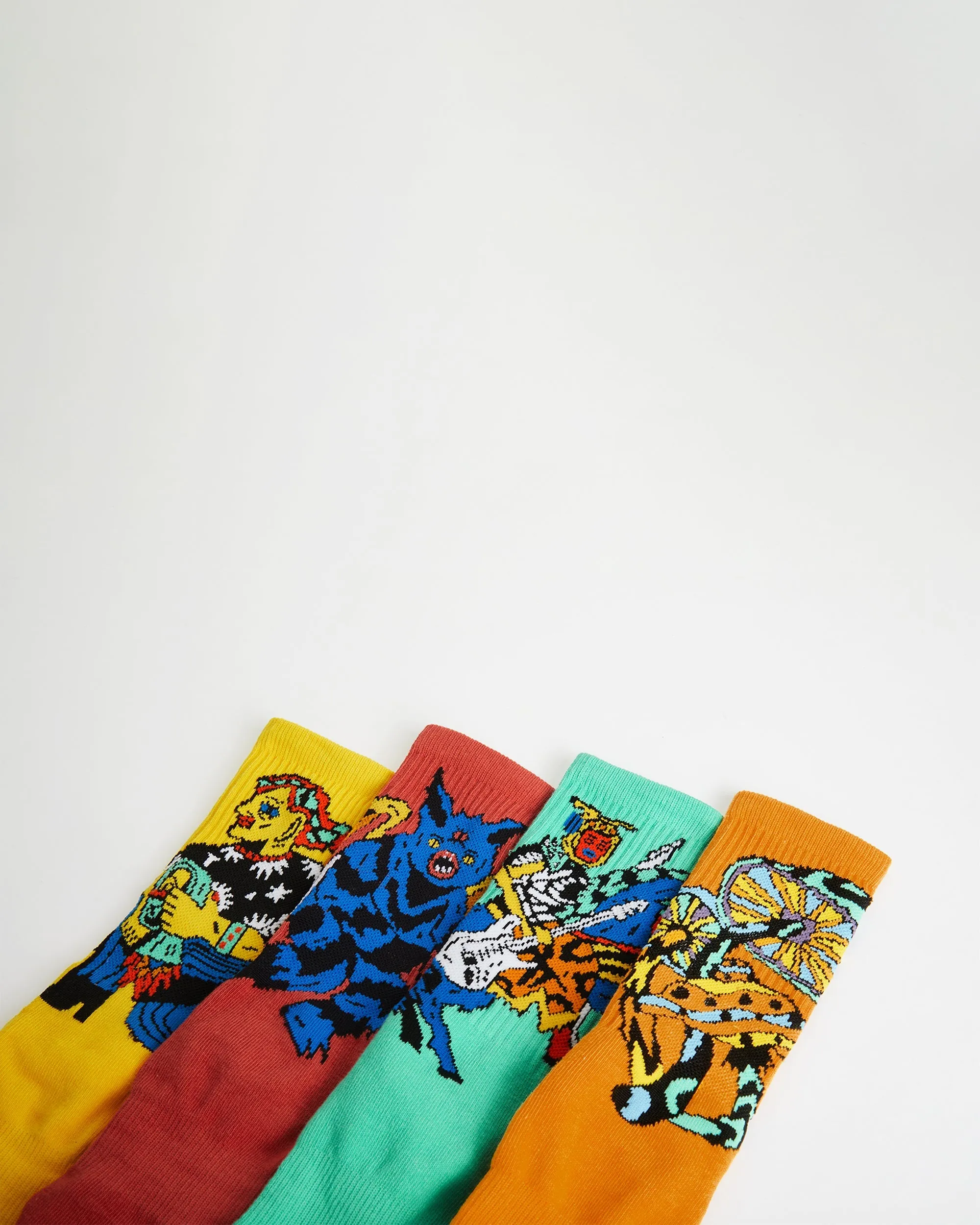 Bob Mollema Socks (4 Pack) - MINT