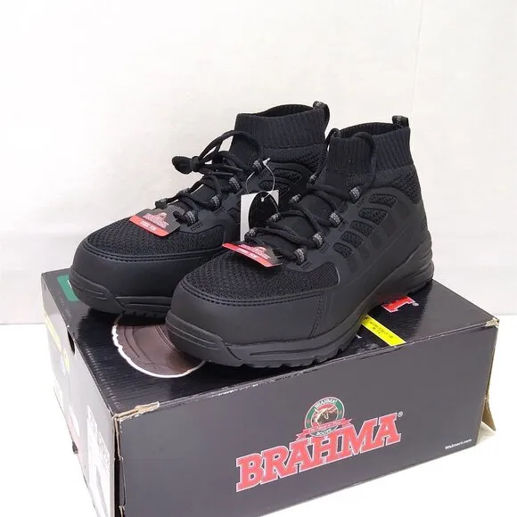 Brahma Blast Off Steel Toe Work Shoes Men's Size 7.5 EnduroPro Insoles NIB / NWT