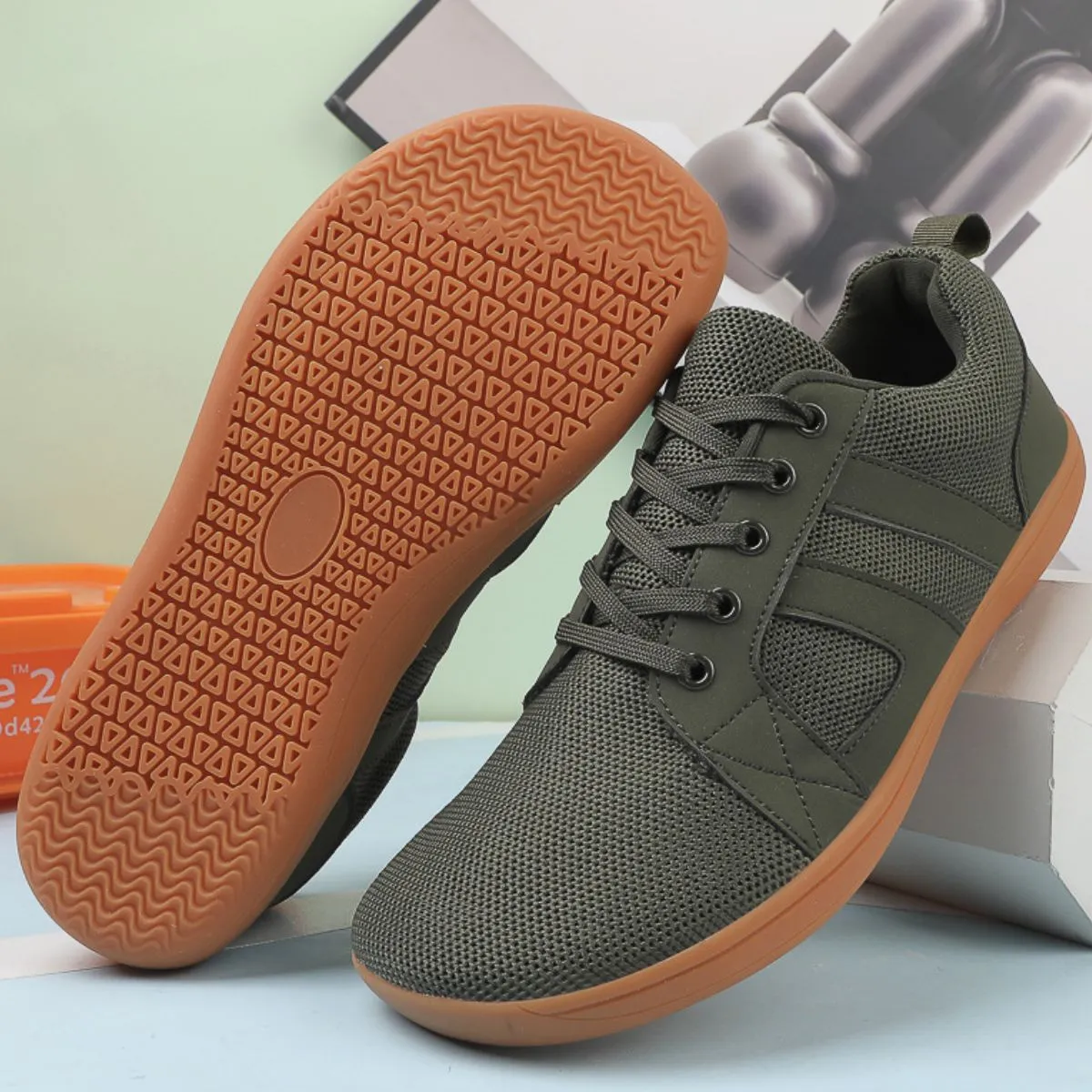 Breathable Mesh Round Toe Athletic