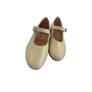 Buckle Mary Janes-Pearl Ivory