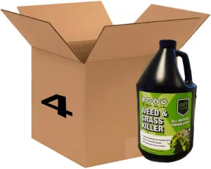 Case of OxyTurf X - Weed & Grass Killer 1 Gallon Round Jugs (4 Pack)