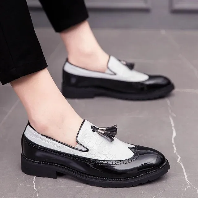 Casual Leather Shoes For Men Breathable Leather Loafers