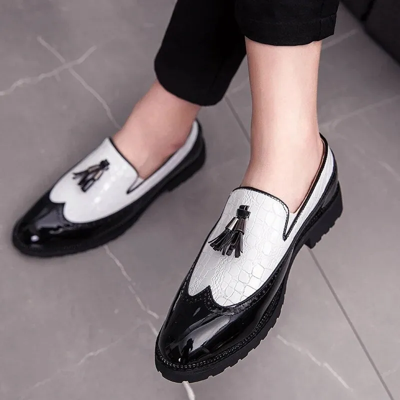Casual Leather Shoes For Men Breathable Leather Loafers