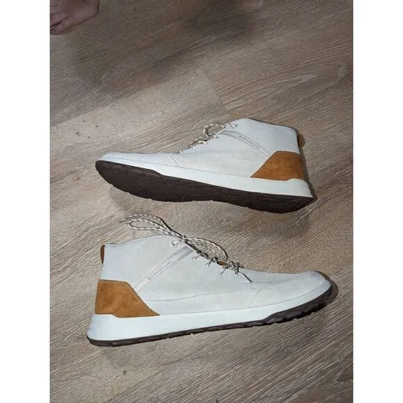 Caterpillar unisex Quest Mid Whitecap Moutons Sneaker White Men's13/Women's 15