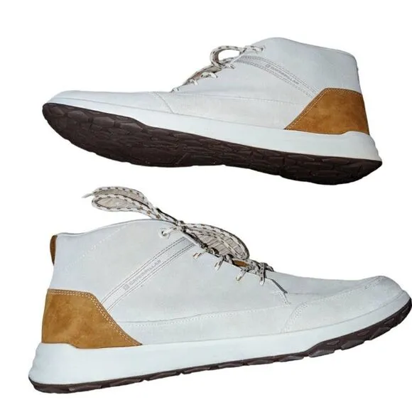 Caterpillar unisex Quest Mid Whitecap Moutons Sneaker White Men's13/Women's 15