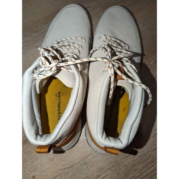 Caterpillar unisex Quest Mid Whitecap Moutons Sneaker White Men's13/Women's 15