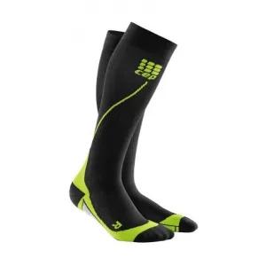 CEP Pro  Run Sock 2.0 Black/Green Men