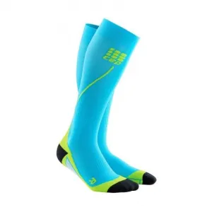 CEP Pro  Run Sock 2.0 Hawaii Blue/Green Men