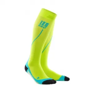 CEP Pro  Run Sock 2.0 Lime Hawaii Blue Men