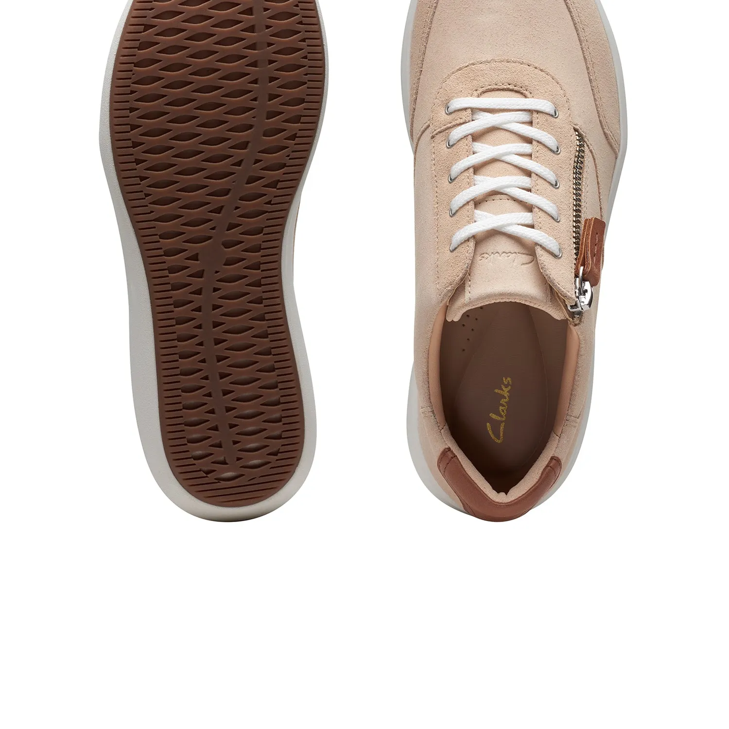 CLARKS  UN RIO ZIP (WIDE FIT)