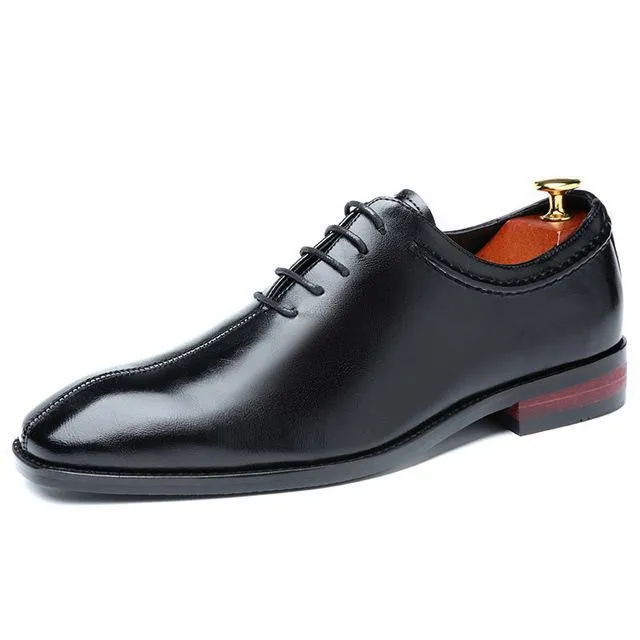 Classic Retro Brogue Men Flats Party Dress Shoes