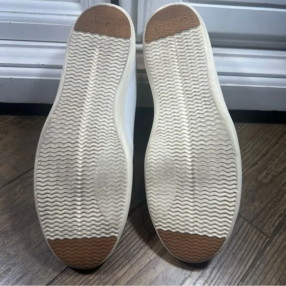 Cole Haan Grand Crosscourt Men's Size 13 M Shoes White Leather Sneakers‎ C26515