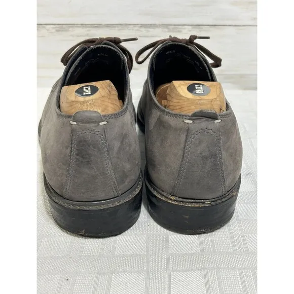 Cole Haan Grand OS Men's Shoes Gray Leather Lace Up Oxford Cap Toe Size 10.5 M